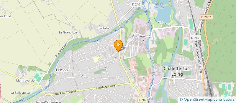 localisation de l'entreprise MONSIEUR RAMAZAN ALI CAVUSOGLU à CHALETTE-SUR-LOING