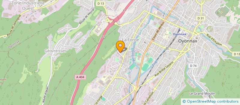 localisation de l'entreprise MONSIEUR RAMAZAN ALTINKAYA à OYONNAX