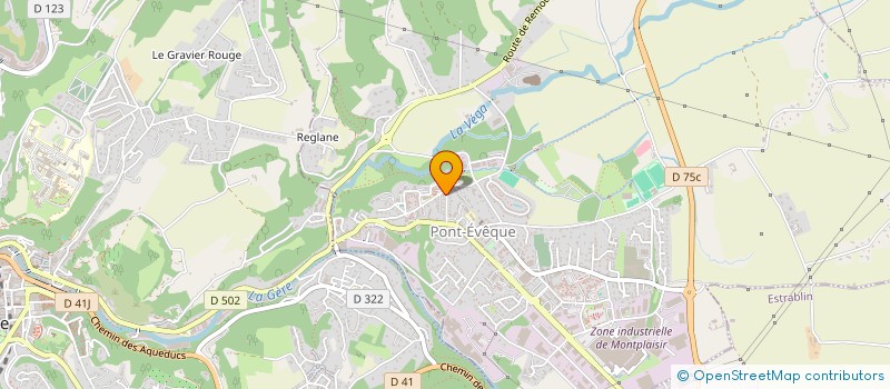 localisation de l'entreprise MONSIEUR RAMAZAN ALTINTAS  PONT-EVEQUE