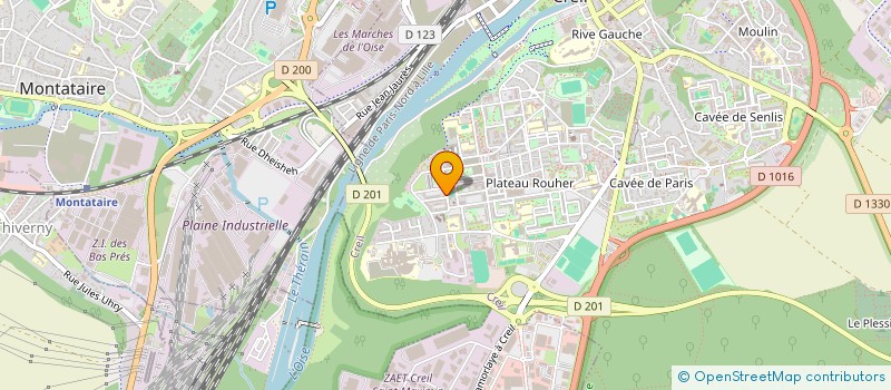 localisation de l'entreprise MONSIEUR RAMAZAN BUGDAYCI à CREIL