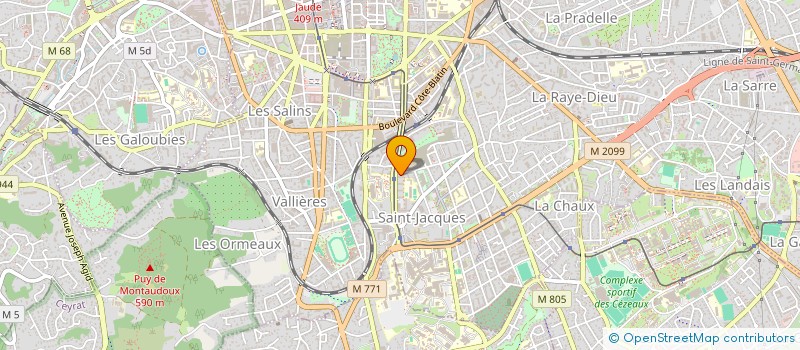 localisation de l'entreprise MONSIEUR RAMAZAN BUYUKUYSAL  CLERMONT-FERRAND