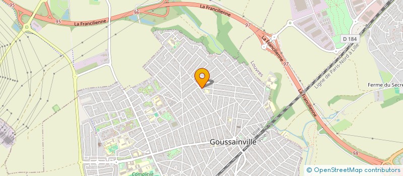 localisation de l'entreprise MONSIEUR RAMAZAN CAKIR  GOUSSAINVILLE