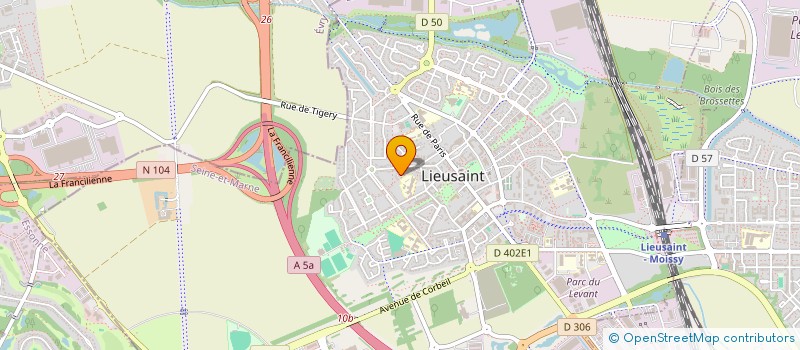 localisation de l'entreprise MONSIEUR RAMAZAN CENGIZ  LIEUSAINT