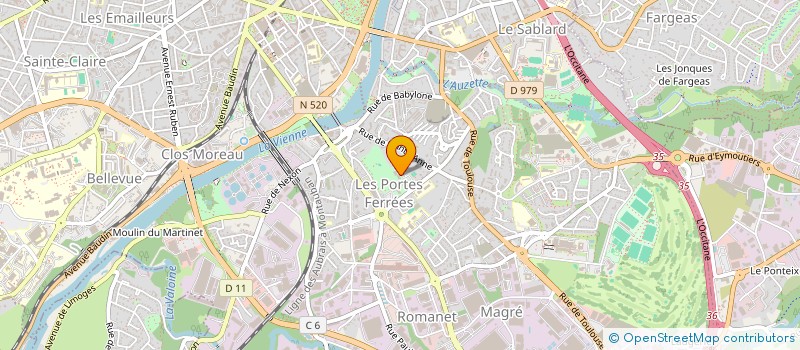 localisation de l'entreprise MONSIEUR RAMAZAN CETINKAYA à LIMOGES