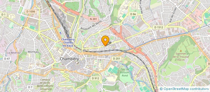 localisation de l'entreprise MONSIEUR RAMAZAN CILCIK  CHAMBERY