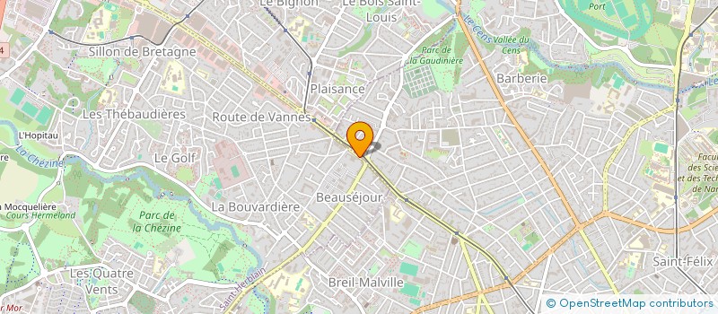 localisation de l'entreprise MONSIEUR RAMAZAN COSKUN  SAINT-HERBLAIN