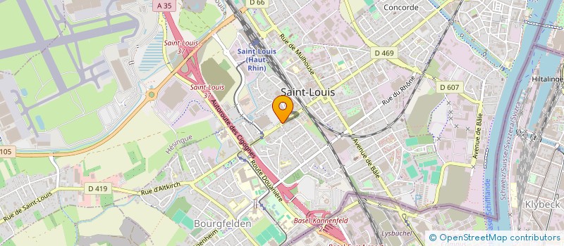 localisation de l'entreprise MONSIEUR RAMAZAN DINGER  SAINT-LOUIS