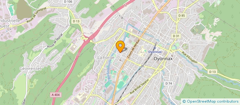 localisation de l'entreprise MONSIEUR RAMAZAN DURAK à OYONNAX