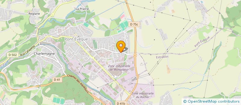 localisation de l'entreprise MONSIEUR RAMAZAN DURAKSAHIN  ESTRABLIN