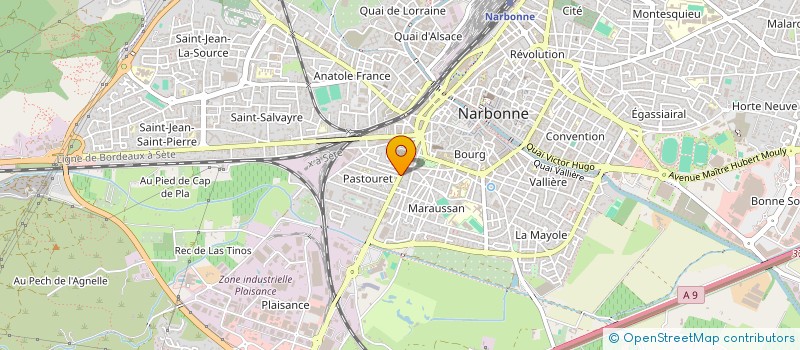 localisation de l'entreprise MONSIEUR RAMAZAN DURU à NARBONNE