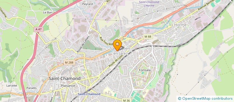 localisation de l'entreprise MONSIEUR RAMAZAN GOKCE à SAINT-CHAMOND