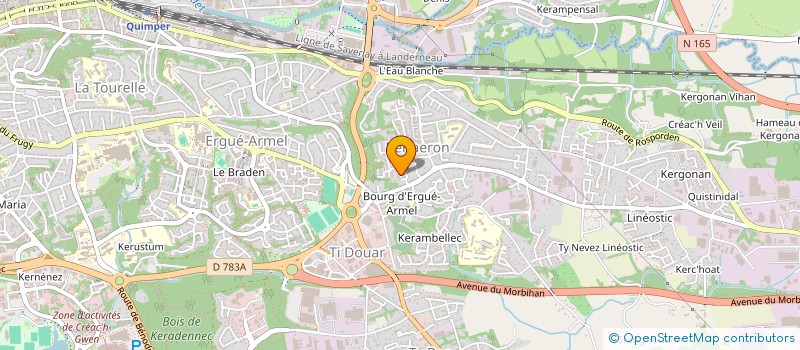 localisation de l'entreprise MONSIEUR RAMAZAN GUN à QUIMPER