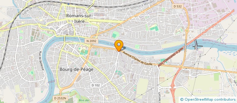 localisation de l'entreprise MONSIEUR RAMAZAN GUZEL à BOURG-DE-PEAGE