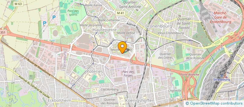 localisation de l'entreprise MONSIEUR RAMAZAN KARAKUS  STRASBOURG