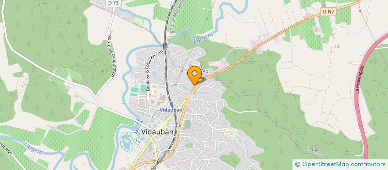 localisation de l'entreprise MONSIEUR RAMAZAN KAYA  VIDAUBAN