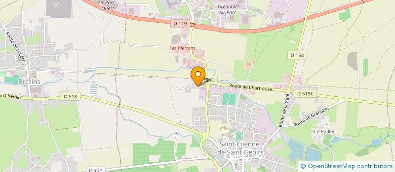 localisation de l'entreprise MONSIEUR RAMAZAN KIZILTOPRAK  SAINT-ETIENNE-DE-SAINT-GEOIRS