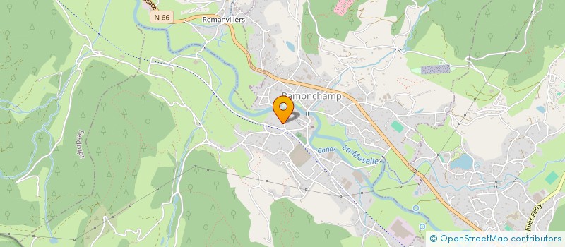 localisation de l'entreprise MONSIEUR RAMAZAN KOCER  RAMONCHAMP