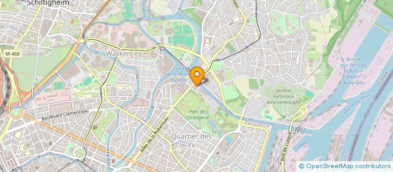 localisation de l'entreprise MONSIEUR RAMAZAN KORKMAZ à STRASBOURG