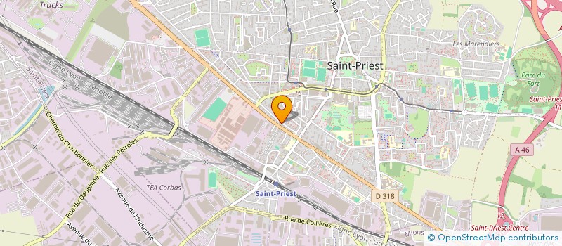 localisation de l'entreprise MONSIEUR RAMAZAN KURBAN à SAINT-PRIEST
