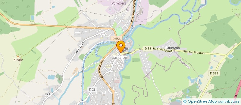 localisation de l'entreprise MONSIEUR RAMAZAN KUTLU  SARRALBE