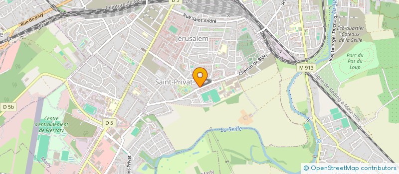 localisation de l'entreprise MONSIEUR RAMAZAN MALAJ  MONTIGNY-LES-METZ