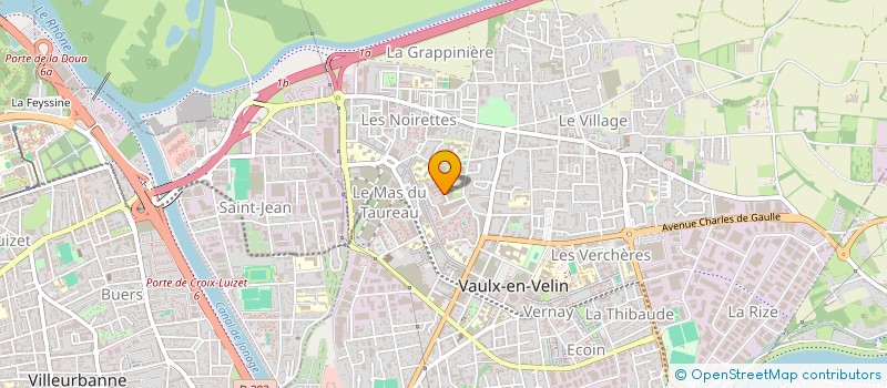 localisation de l'entreprise MONSIEUR RAMAZAN OZEN  VAULX-EN-VELIN