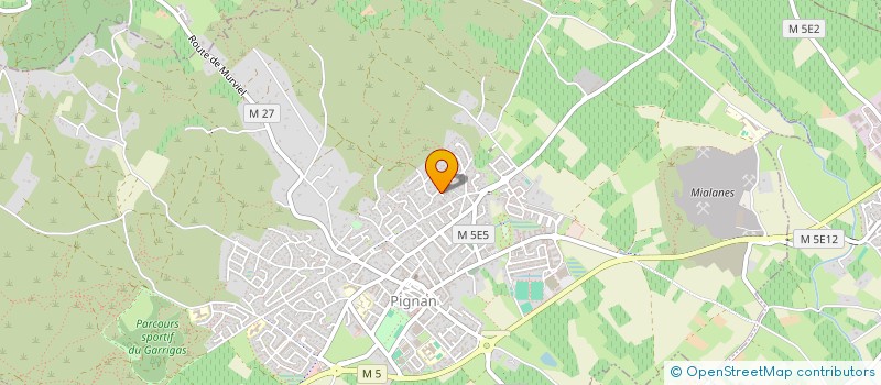 localisation de l'entreprise MONSIEUR RAMAZAN OZTURK à PIGNAN