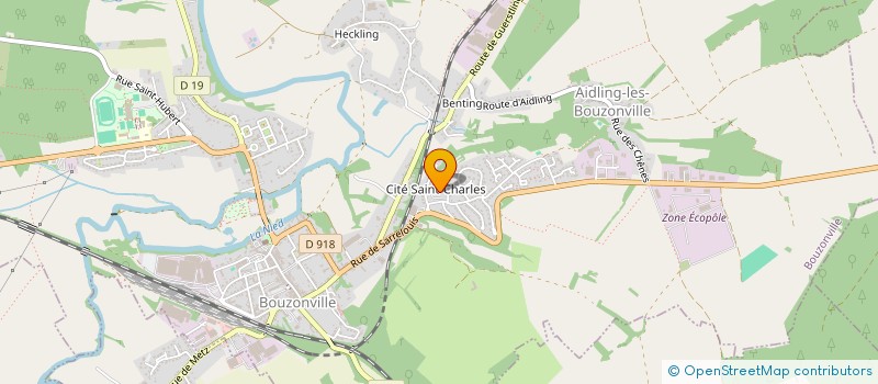 localisation de l'entreprise MONSIEUR RAMAZAN SEVIK  BOUZONVILLE