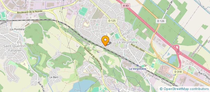 localisation de l'entreprise MONSIEUR RAMAZAN TASLIBAYIR à LA VERPILLIERE