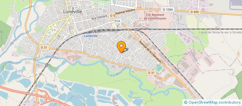 localisation de l'entreprise MONSIEUR RAMAZAN TEKES  LUNEVILLE