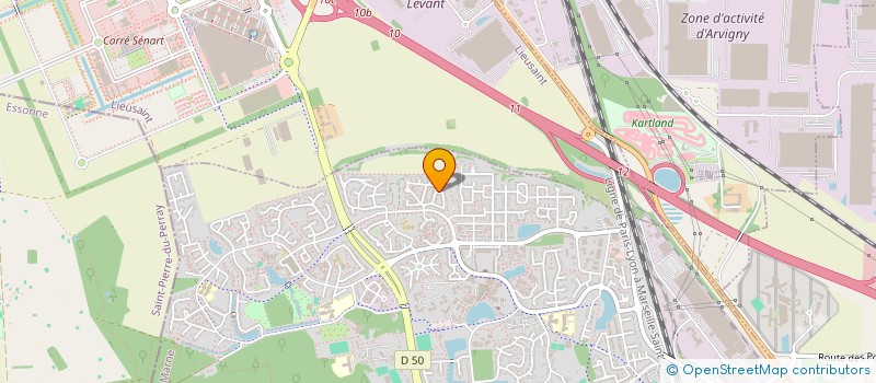 localisation de l'entreprise MONSIEUR RAMAZAN UNAL  SAVIGNY-LE-TEMPLE