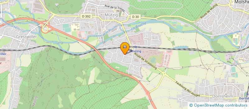 localisation de l'entreprise MONSIEUR RAMAZAN USLU  MUTZIG