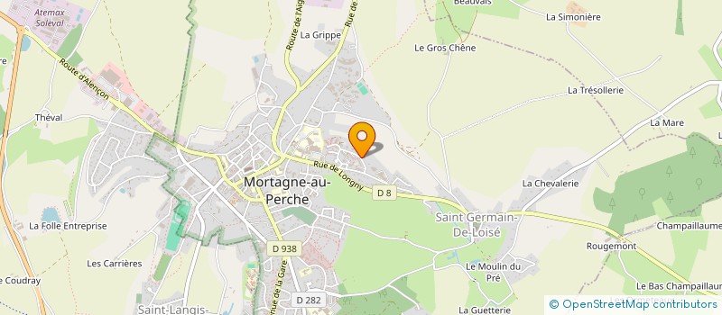 localisation de l'entreprise MONSIEUR RAMAZAN YASAR à MORTAGNE-AU-PERCHE