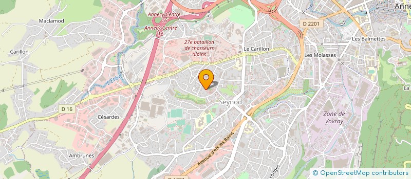 localisation de l'entreprise MONSIEUR RAMAZAN YILDIRIM à ANNECY
