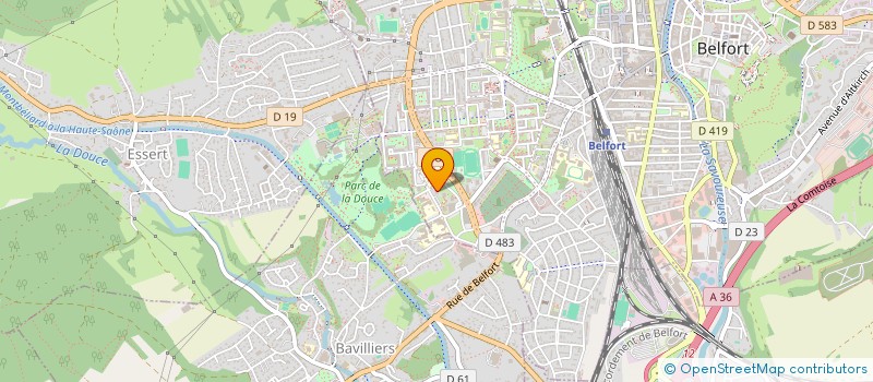 localisation de l'entreprise MONSIEUR RAMAZAN YILDIZ à BELFORT