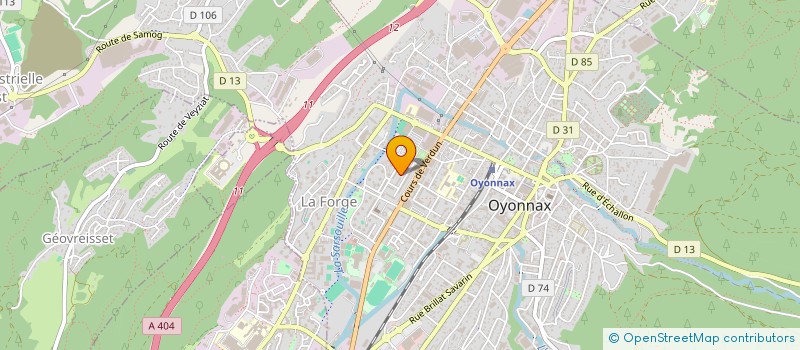 localisation de l'entreprise MONSIEUR RAMAZAN YUREKLI à OYONNAX
