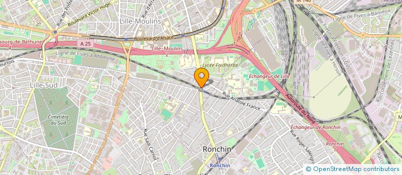 localisation de l'entreprise MONSIEUR RAMAZANI NSABIMANA  LILLE