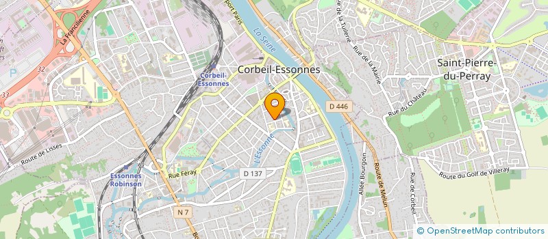 localisation de l'entreprise MONSIEUR RAMDANE ABDELHAMID à CORBEIL-ESSONNES