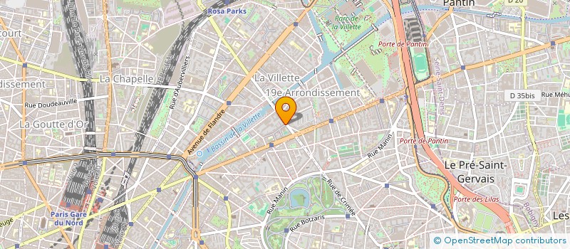localisation de l'entreprise MONSIEUR RAMDANE AIDENE à PARIS