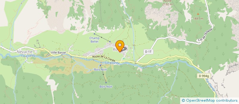 localisation de l'entreprise MONSIEUR RAMDANE AZOU  VILLAR-SAINT-PANCRACE