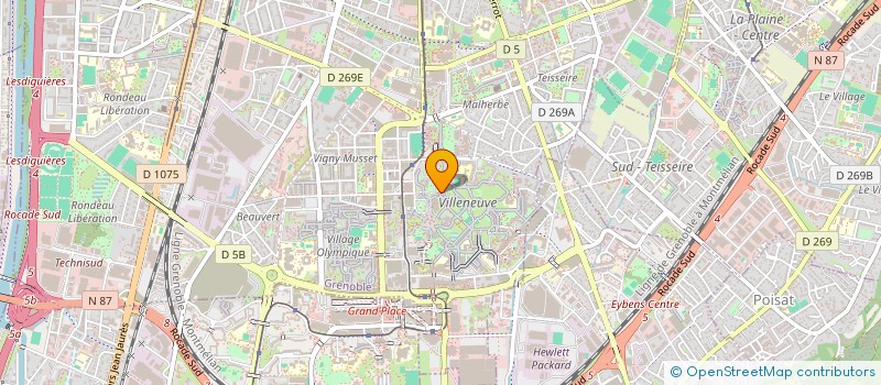 localisation de l'entreprise MONSIEUR RAMDANE AZZATI  GRENOBLE