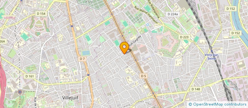localisation de l'entreprise MONSIEUR RAMDANE BELGHERBI à VITRY-SUR-SEINE