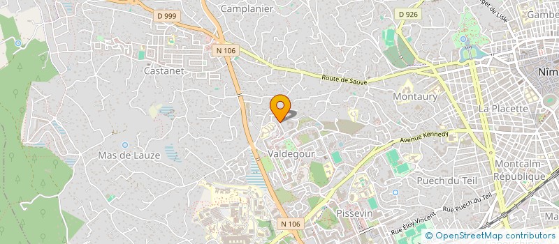 localisation de l'entreprise MONSIEUR RAMDANE BOUCHAOUCH BOUCHAOUCH  NIMES