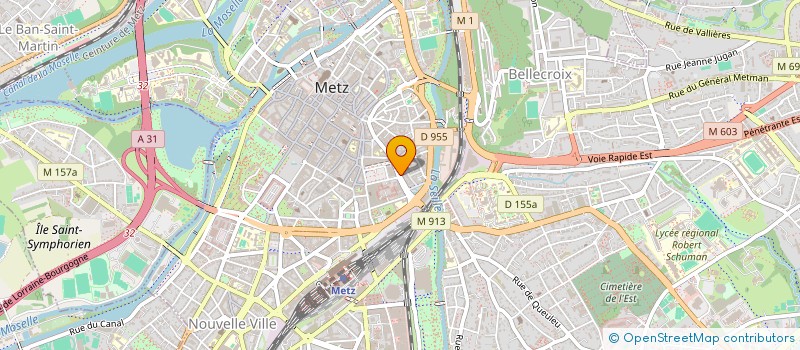 localisation de l'entreprise MONSIEUR RAMDANE CHABANE à METZ