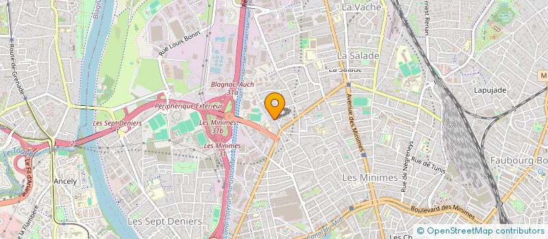 localisation de l'entreprise MONSIEUR RAMDANE IKHLEF à TOULOUSE
