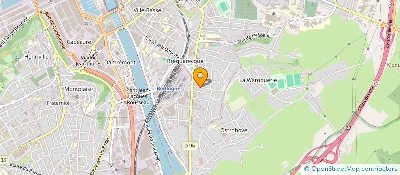 localisation de l'entreprise MONSIEUR RAMDANE KACIMI à BOULOGNE-SUR-MER