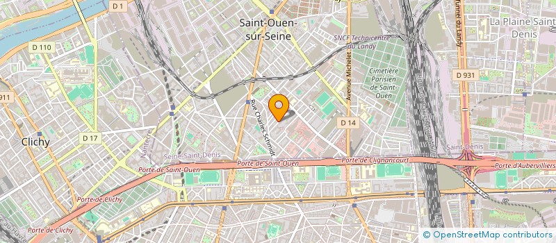 localisation de l'entreprise MONSIEUR RAMDANE KHERIF à SAINT-OUEN-SUR-SEINE