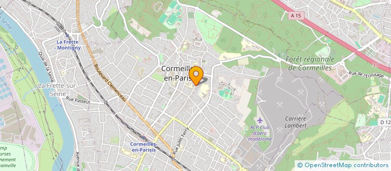 localisation de l'entreprise MONSIEUR RAMDANE OUKHERFELLAH à CORMEILLES-EN-PARISIS