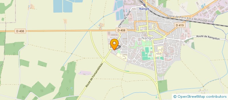 localisation de l'entreprise MONSIEUR RAMDANE REZIG  NANGIS