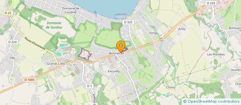 localisation de l'entreprise MONSIEUR RAMDANE RIHANE  SCIEZ